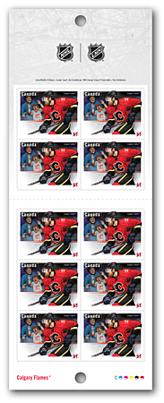 Calgary Flames | Booklet of 10 stamps