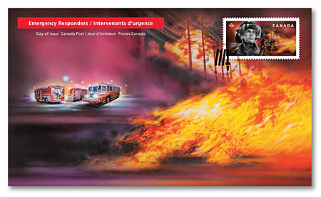Official First Day Covers - Firefighters