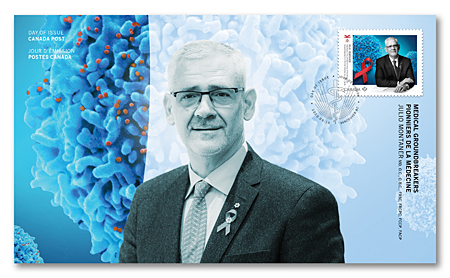 Official First Day Covers - Medical Groundbreakers - Julio Montaner