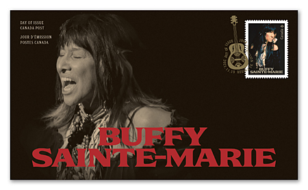 Official First Day Cover - Buffy Sainte-Marie