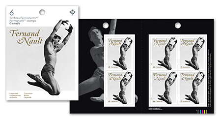 Booklet of 6 stamps - Fernand Nault