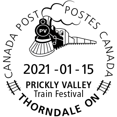 Classic steam engine train, Prickly Valley Train Festival, January 15, 2021.