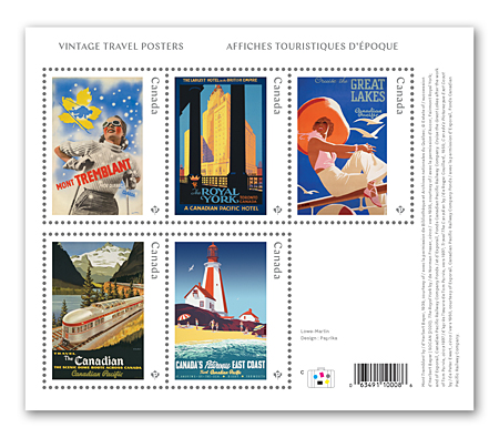 Souvenir Sheet of 5 stamps